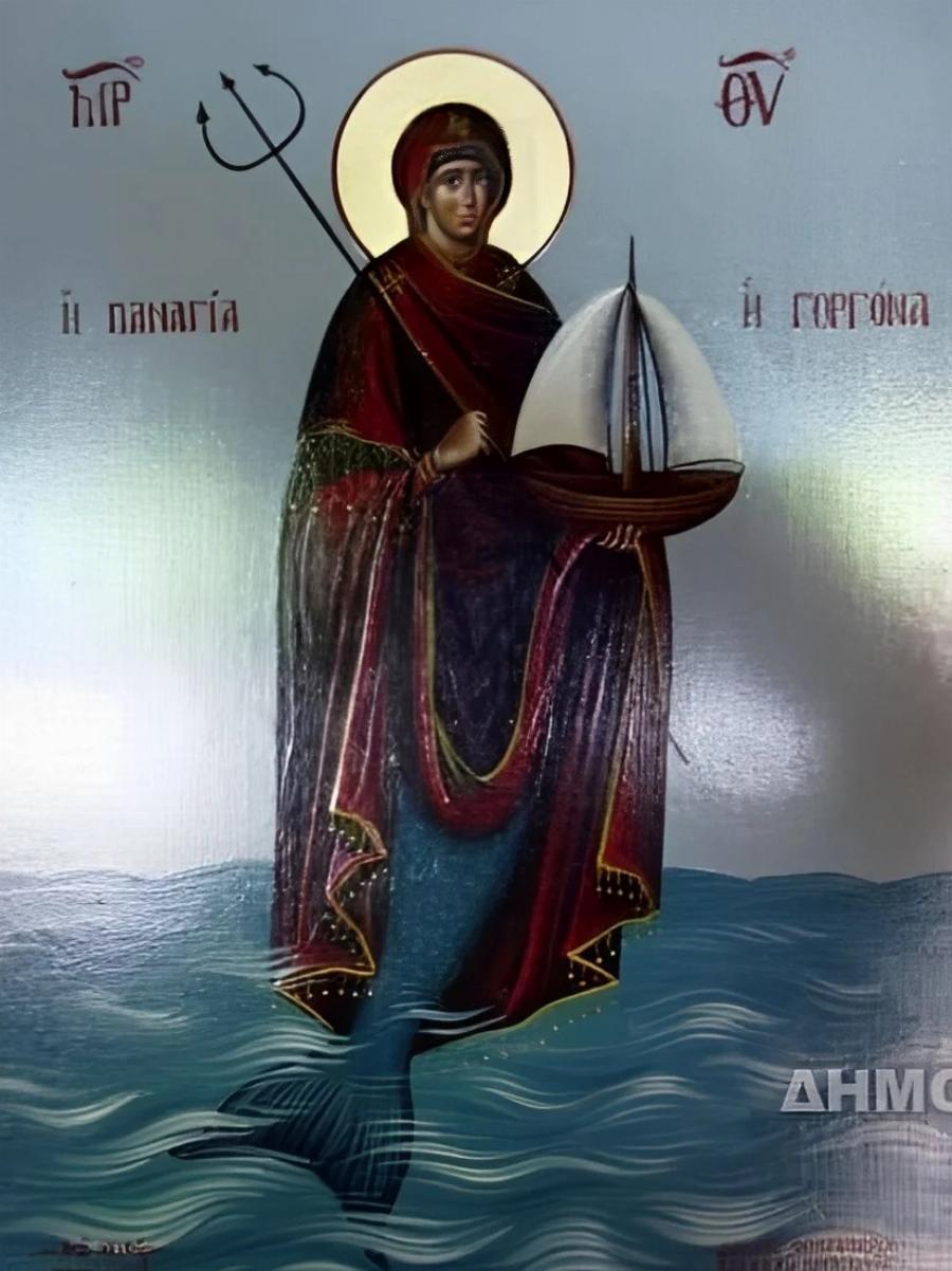 Η Παναγιά Γοργόνα: Μια σπάνια απεικόνιση της Θεομήτορος που ελάχιστοι γνωρίζουν