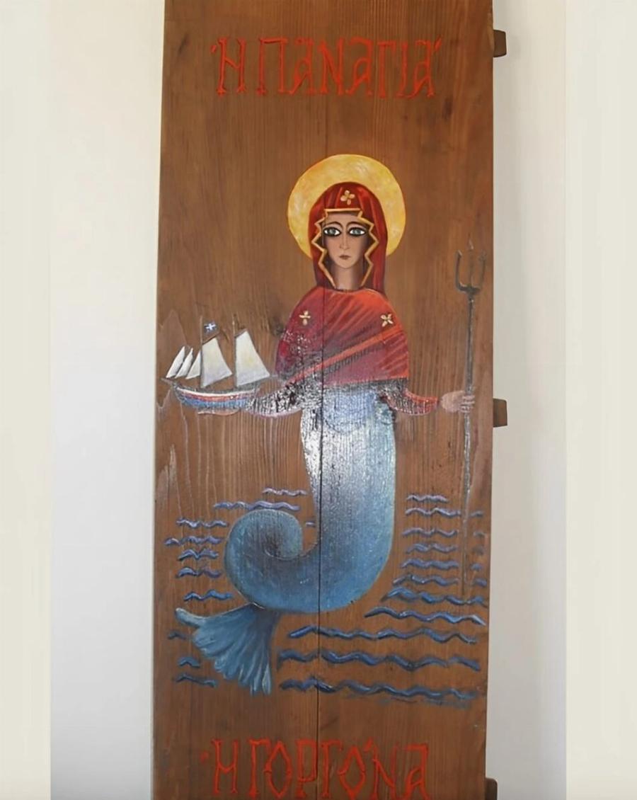 Η Παναγιά Γοργόνα: Μια σπάνια απεικόνιση της Θεομήτορος που ελάχιστοι γνωρίζουν