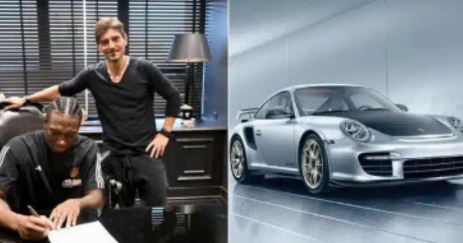 Τρελάθηκε ο Γιαννακόπουλος: Auτή είναι η ασημί Porsche που έδωσε δώρο στον Κέντρικ Ναν αξίας… 285.220 ευρώ