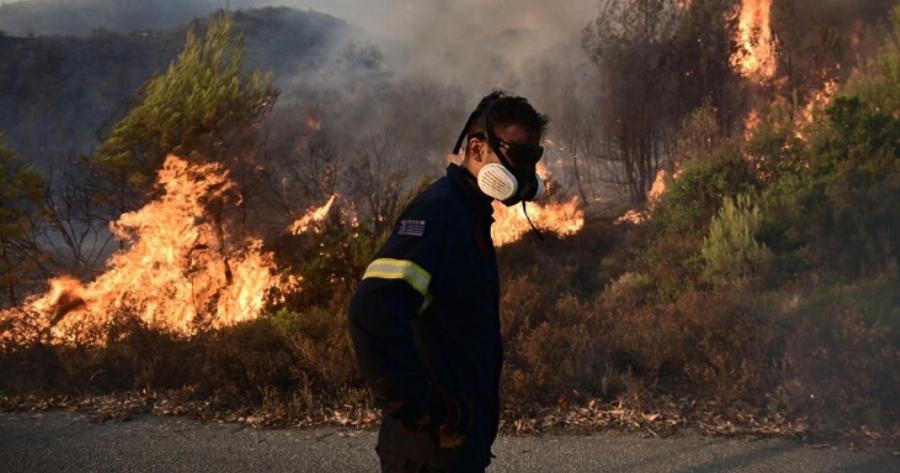 Νέα μεγάλη φωτιά τώρα: Επί ποδός η Πυροσβεστική