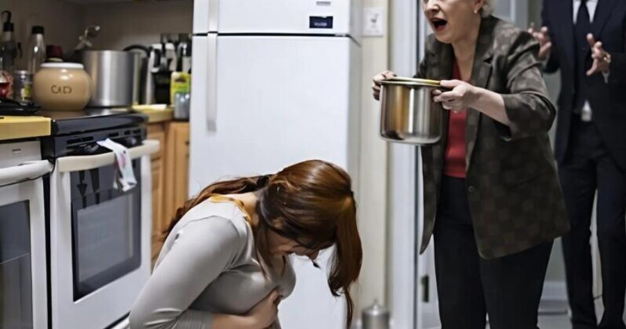 Η πεθερά μου έριξε καυτη σούπα επάνω μου όταν της είπα ότι έχω έντονους πόνους στην κοιλιά και ότι χρειάζομαι να πάω στο νοσοκομείο