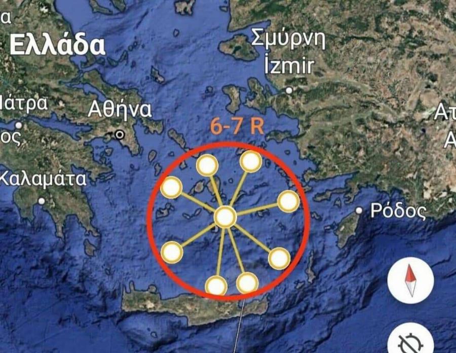 Πόση ώρα θα κάνει ένα τσouvάμι να xτuπήσει την Αττική από τη Σαντορίνη