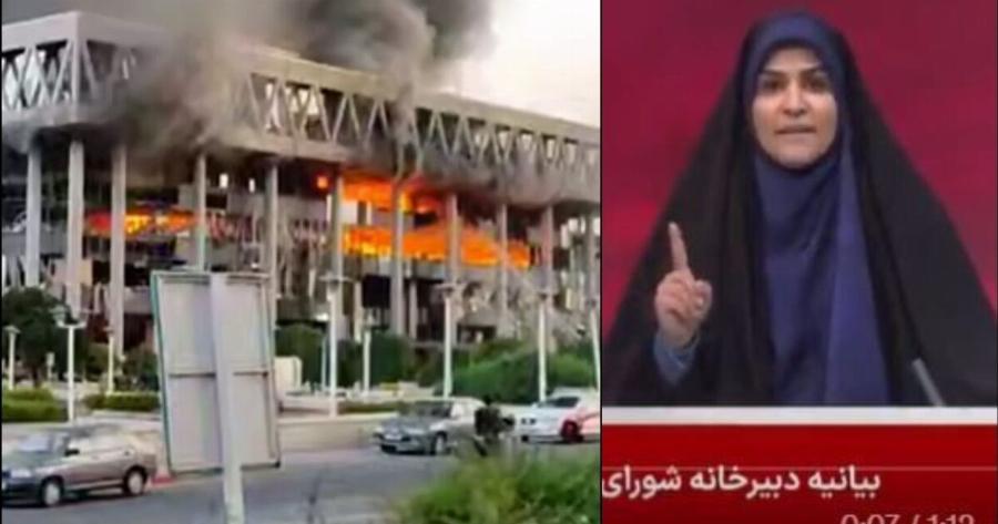 Η στιγμή που ισραηλινή BOMBA χτυπά την κρατική τηλεόραση του Ιράν – Βίντεο από τη Live μετάδοση