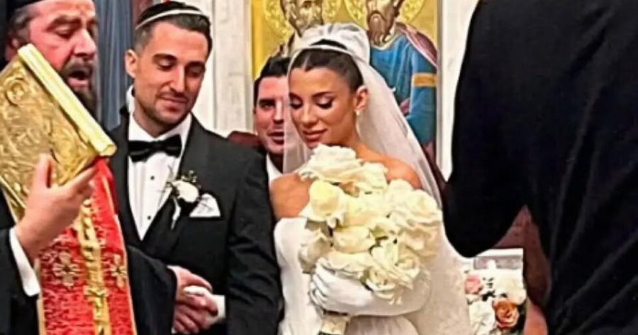 Σάκης Κατσούλης – Μαριαλένα Ρουμελιώτη: Παντρεύτηκαν! Φωτογραφίες και βίντεο από την τελετή