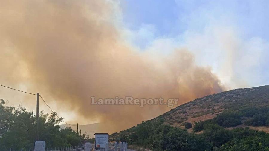 Έκλεισε η Αθηνών – Λαμίας λόγω φωτιάς: Σε γενική Eπιφuλακn οι πυροσβεστικές δυνάμεις