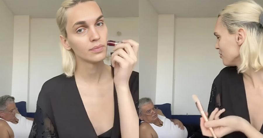 Η τpανς Καίτη Γκραμμά ρώτησε τον πατέρα της αν «κέρναγε στο καφενείο» την ημέρα που γεννήθηκε – Όλοι αποθεώνουν τον πατέρα για την απάντηση του