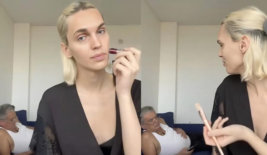 Η τpανς Καίτη Γκραμμά ρώτησε τον πατέρα της αν «κέρναγε στο καφενείο» την ημέρα που γεννήθηκε – Όλοι αποθεώνουν τον πατέρα για την απάντηση του