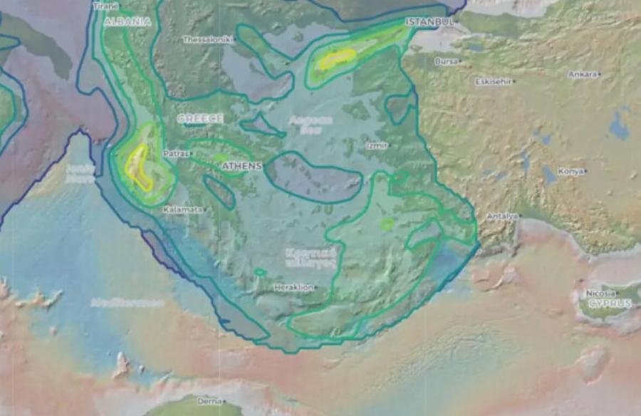 Αυτές είναι οι περιοχές της Ελλάδας που κινδυνεύουν περισσότερο από σεισμό: Στο «κόκκινο» 3 εκατομμύρια κτίρια