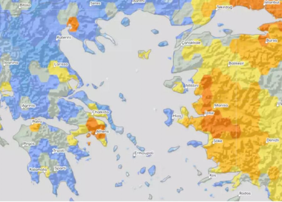 Αυτές είναι οι περιοχές της Ελλάδας που κινδυνεύουν περισσότερο από σεισμό: Στο «κόκκινο» 3 εκατομμύρια κτίρια
