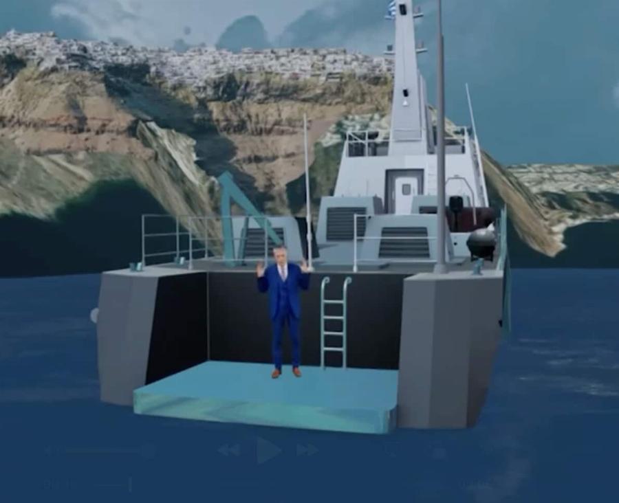 «Πήγε»… Σαντορίνη ο Ευαγγελάτος: Στο καράβι πάνω στους σεισμoύς, δίπλα από το ηφαίστειο