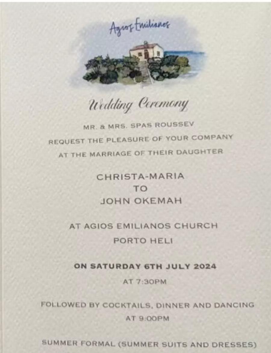 Πλούτος που σε ζαλίζει: Τετραήμερος γάμος και τρικούβερτο γλέντι με βασιλικό άρωμα στην παλιά βίλα του τέως βασιλιά Κωνσταντίνου στο Πόρτο Χέλι