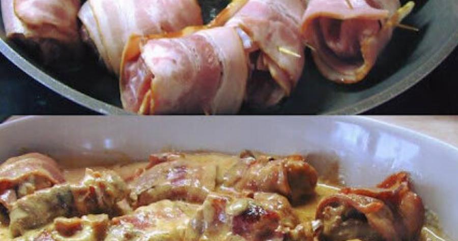 Το ψαρονέφρι που έκανα Κυριακή και ζητούσαν όλοι τη συνταγή – Μπέικον και σάλτσα μουστάρδας που λιώνει στο στόμα