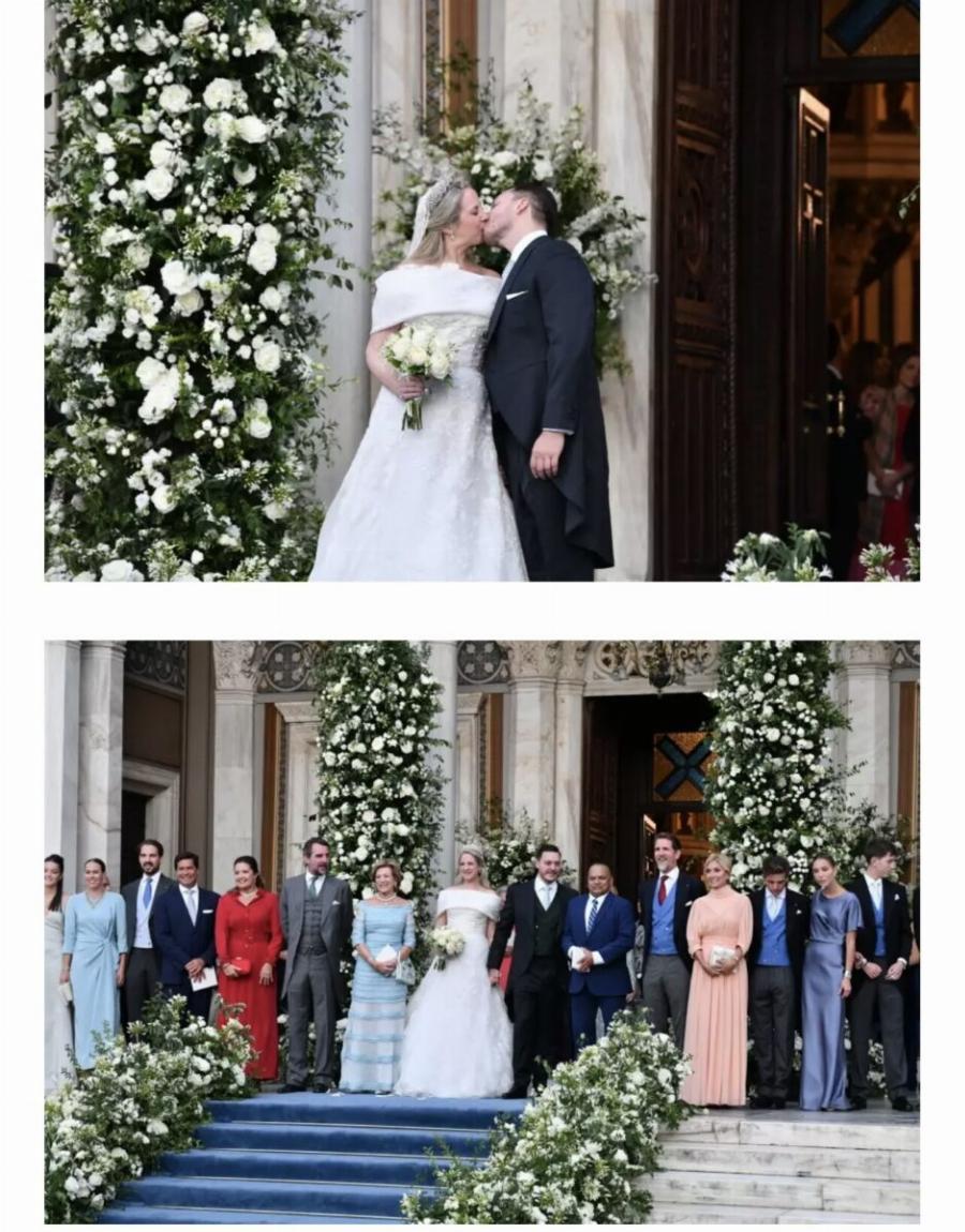 Παντρεύτηκε σήμερα η πριγκίπισσα Θεοδώρα τον Μάθιου Κουμάρ  στην Μητρόπολη Αθηνών