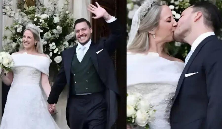 Παντρεύτηκε σήμερα η πριγκίπισσα Θεοδώρα τον Μάθιου Κουμάρ  στην Μητρόπολη Αθηνών