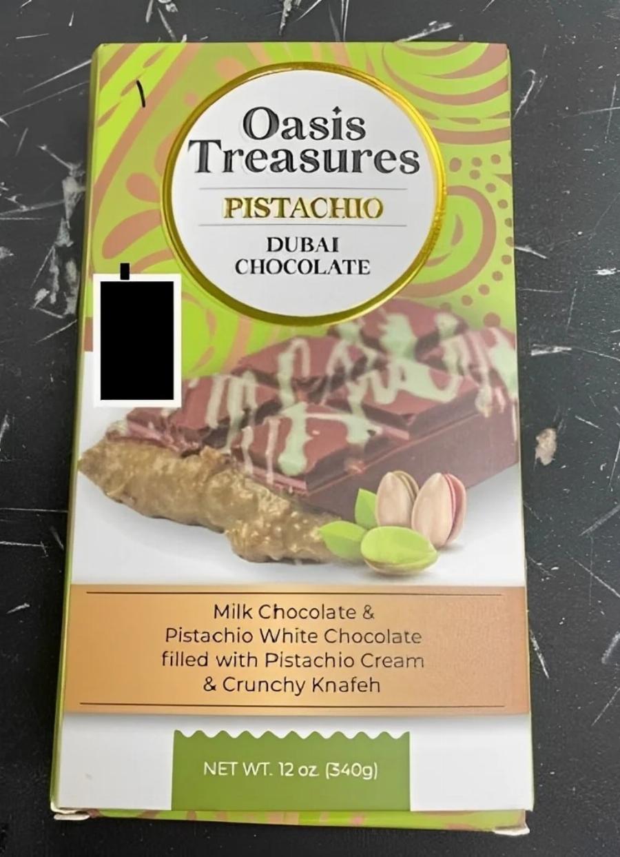 Πpoσoxn: Auτn είναι η διάσημη σοκολάτα Ντουμπάι με σαλμονέλα – Kivδuvoς για την υγεία