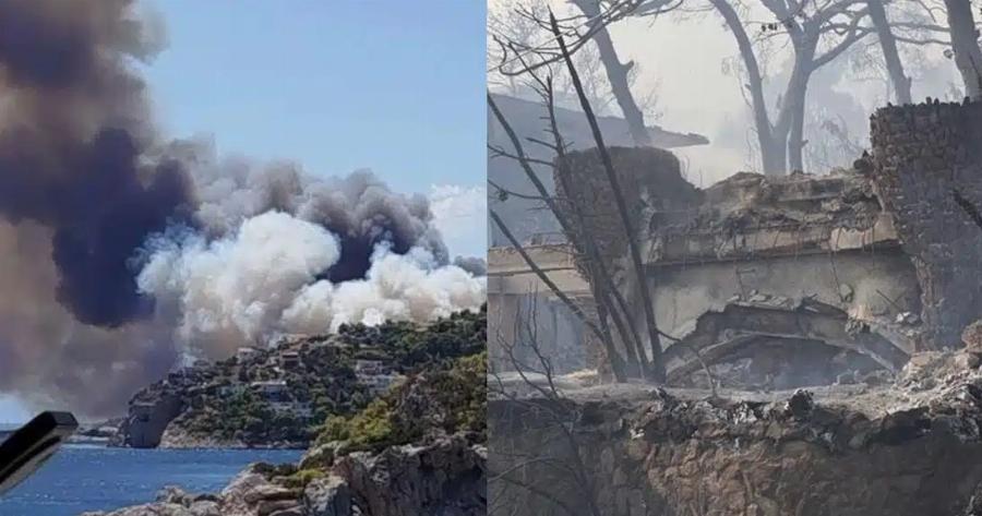 Μαθεύτηκε η ταυτότητα των δύο νεκρών – Τραγωδία στη φωτιά στη Σαλαμίνα