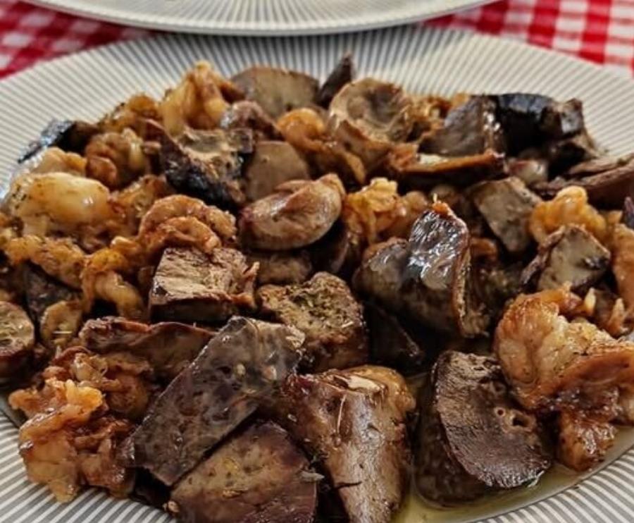 Συκωταριά λαδορίγανη όπως στην ταβέρνα – μεζές που δεν αφήνεις