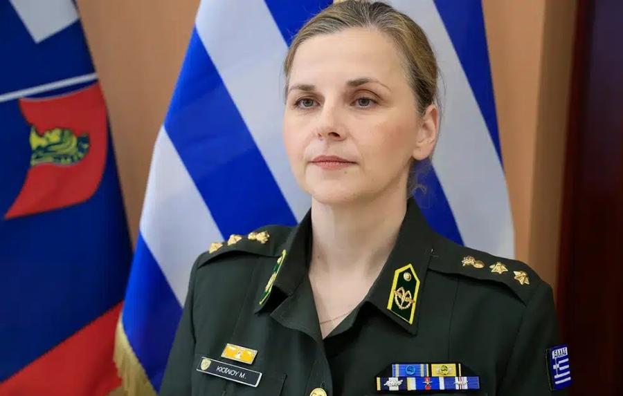 Ποια είναι η πρώτη γυναίκα εκπρόσωπος Τύπου του Γενικού Επιτελείου Εθνικής Άμυνας