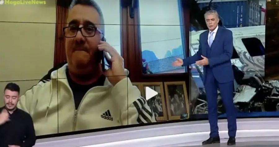 «Έχω και εγώ μια κόρη 20 χρονών»: Η στιγμή που ο Νίκος Ευαγγελάτος «σπάει» από συγκίνηση για τα Τέμπη