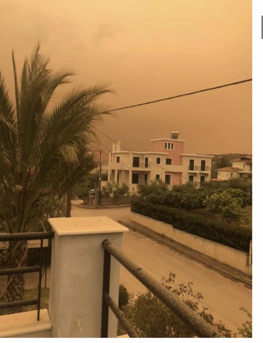 Αφρικανική σκόνη: «Πνiγnκαν» Αρχαία Ολυμπία, Καλαμάτα και Κιάτο – Συγκλονιστικές εικόνες