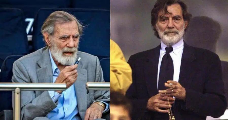 Ο Γιώργος Βαρδινογιάννης σε σπάνια βραδινή έξοδο αγκαλιά με αιθέριες υπάρξεις