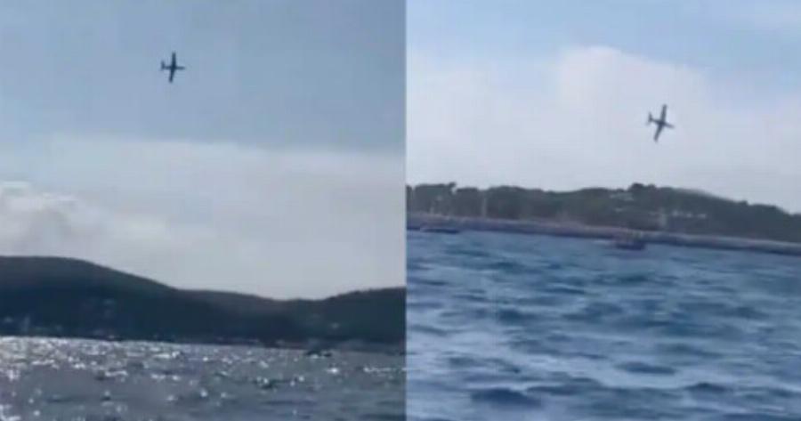 ΕΚΤΑΚΤΟ Συνετρίβη αεροσκάφος – Βίντεο με την πτώση στη θάλασσα