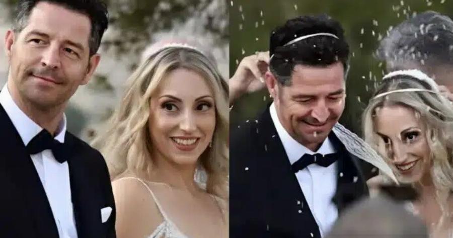 Παντρεύτηκαν σήμερα ο Απόστολος Ρουβάς και η Φανή Γιαβρίδου