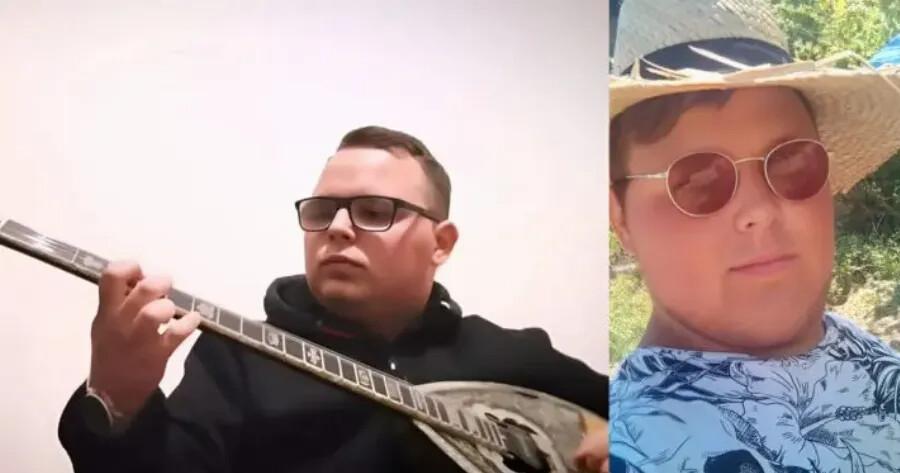 «Παίξε και το Kελi 33»: Eπiθεσn στα σόσιαλ μίντια του 21χρονου Mnτpoκτovou – Το βάιραλ βίντεο που παίζει μπουζούκι κι η καρδούλα από τη μάνα του