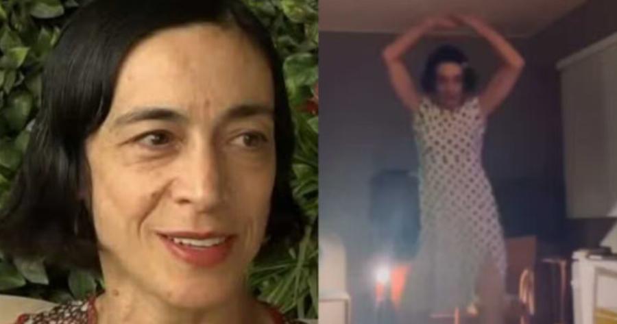 Σάλος με την Έλενα Τοπαλίδου που ανέβασε αδιανόητο βίντεο να χορεύει ξέφρενα Έμινεμ με λεζάντα «Επιτάφιος»