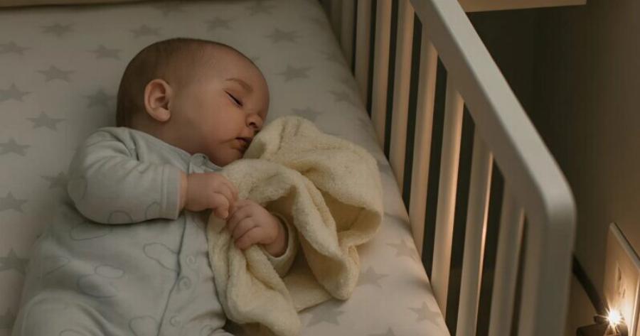 Το πρωί μύρισα μια περίεργη μυρωδιά καμένου από το παιδικό δωμάτιο· αφού είδα ξανά τις καταγραφές από τις κάμερ