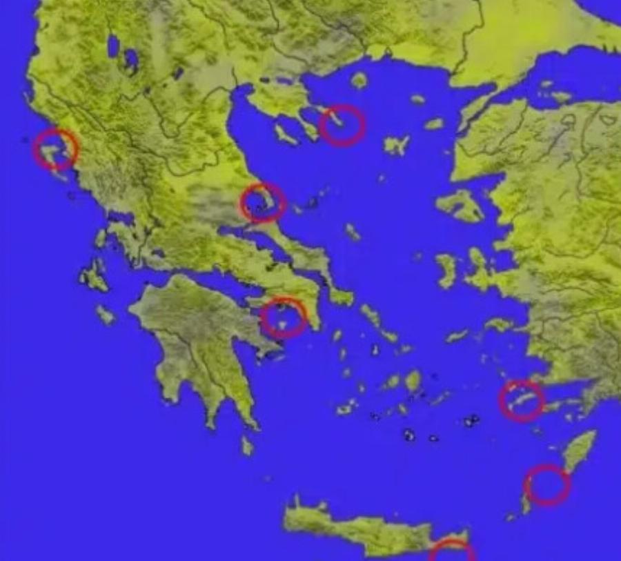 Καρχαρίες στις ελληνικές παραλίες – Χάρτης με τις περιοχές που έχουν γίνει επιθέσεις στην Ελλάδα – Ti να κάνατε όταν τους δείτε