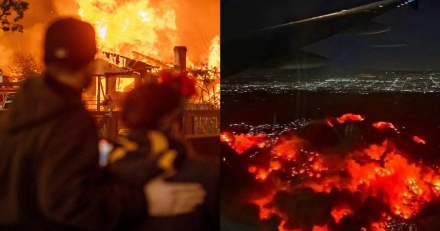 EKTAKTO – ΣΥΜΒΑΙΝΕΙ ΤΩΡΑ: Έφτασε η φωτιά στο Χόλιγουντ και σαρώνει τα πάντα στο πέρασμά της – Δεiτε Ιίνe εικόνα