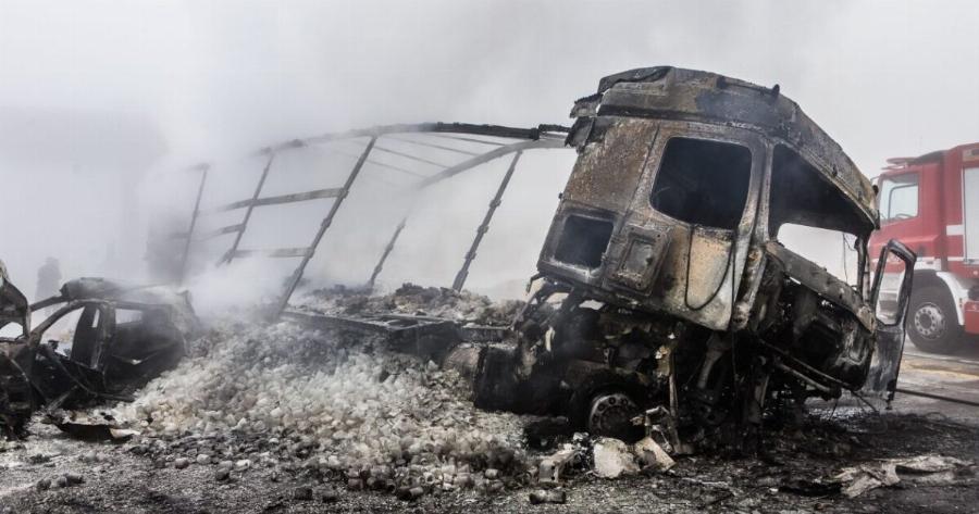 Εγνατία: Στη φυλακή ο Ουκρανός οδηγός του φορτηγού για το τροχαίο δυστύχημα στα διόδια Πολυμύλου