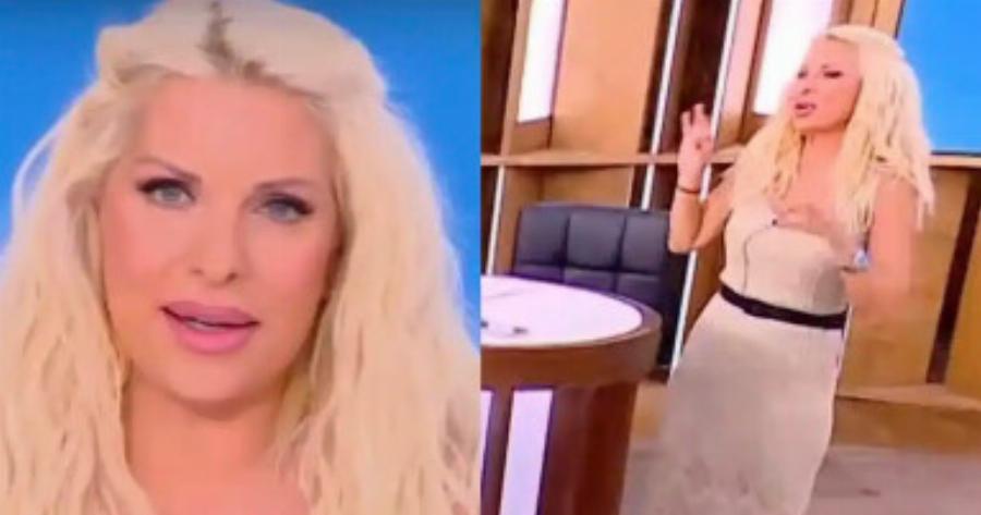 Ατύχημα για την Ελένη Μενεγάκη: Πως εμφανίστηκε στον «αέρα» της εκπομπής