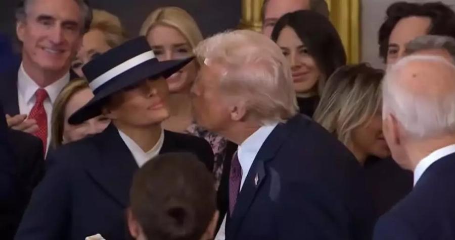 Μελάνια Τραμπ: Εντυπωσίασε τον πλανήτη με την εμφάνισή της στην ορκωμοσία του Ντόναλντ Τραμπ