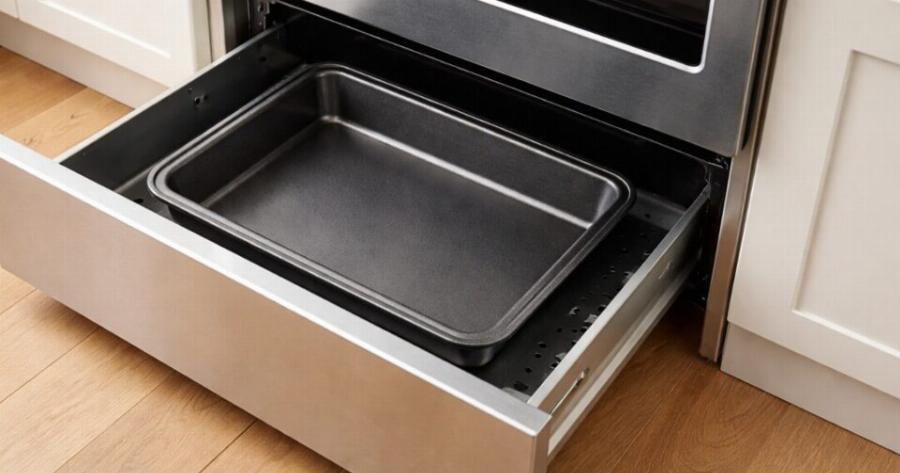 Το κάνουμε όλοι λάθος: Σε τι χρησιμεύει τελικά το συρτάρι κάτω από τον φούρνο
