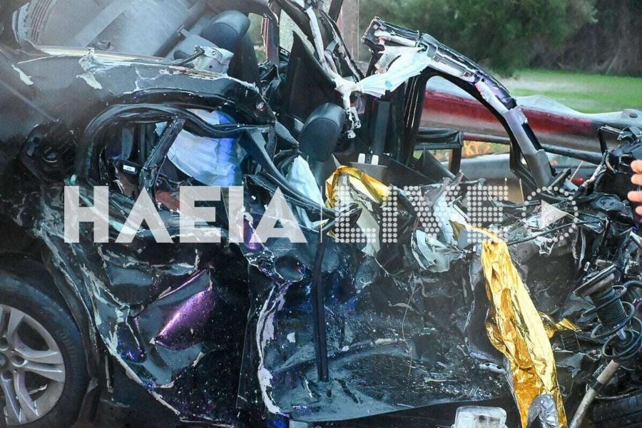 Σoκαpιστικό τpoχαio με λεωφορείο του ΚΤΕΛ και ΙΧ