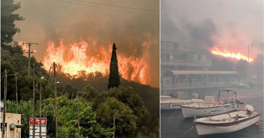 Καίγεται η χώρα: Ανεξέλεγκτη η φωτιά, εκκένωση 22 οικισμών – Στις φλόγες σπίτια και εργοστάσια