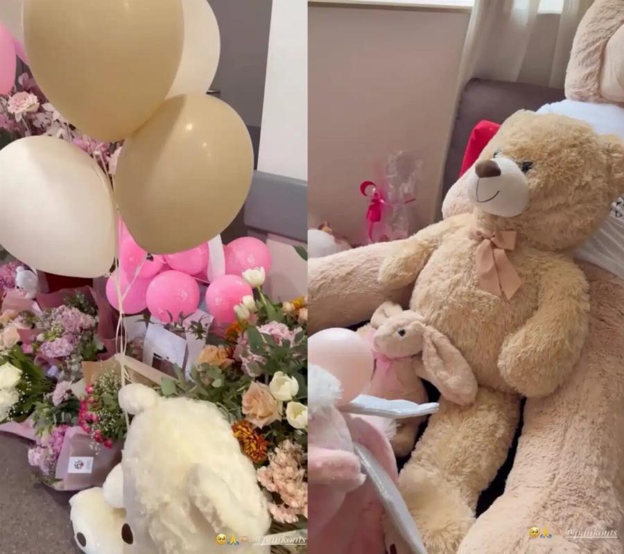 Κατερίνα Καινούργιου: Η πρώτη ανάρτηση μετά τη γέννηση της κόρης της – Το βίντεο μέσα από το μαιευτήριο