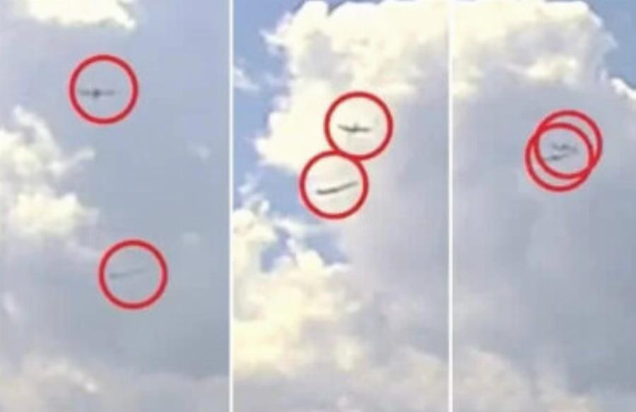 Λίγο έλειψε 2 αεροπλάνα να συγκρουστούν στον αέρα – Βίντεο με πλάνα σοκ