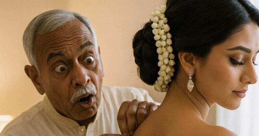 Στα 65 του χρόνια, ο άντρας παντρεύτηκε ξανά τη νεαρή κόρη του φίλου του: Όμως την πρώτη νύχτα του γάμου, καθώς της έβγαζε το νυφικό, είδε κάτι τρομακτικό