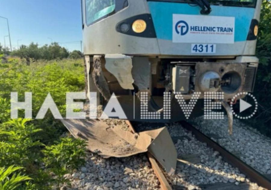 Τραγωδία σήμερα στον Πύργο με έναν νεκpό – Τρένο της Hellenic Train παρέσυρε αυτοκίνητο
