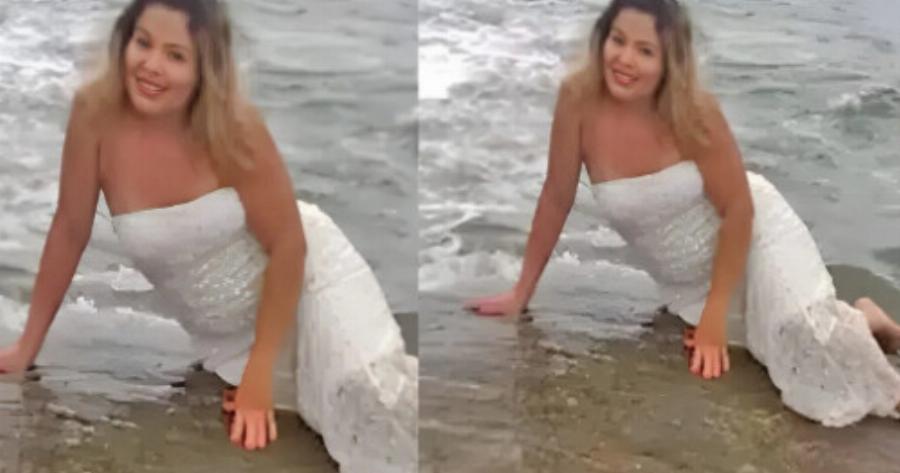 Νύφη πόζαρε για μια φωτογραφία, όταν άκουσε τον γαμπρό να φωνάζει – Όταν το κατάλαβε, ήταν αργά