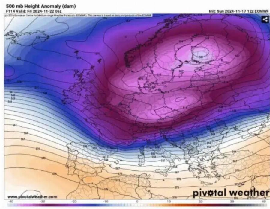 Αλλάζει ραγδαία ο καιρός – Πέφτει 20 βαθμούς η θερμοκρασία!
