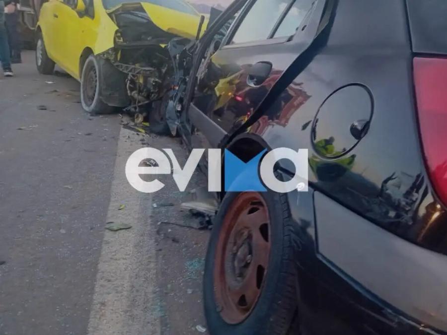 Tpοχαio δuστύχημα – Συvαγεpμός στα ασθενοφόρα του ΕΚΑΒ (ΕΙΚΟΝΕΣ ΣOK)