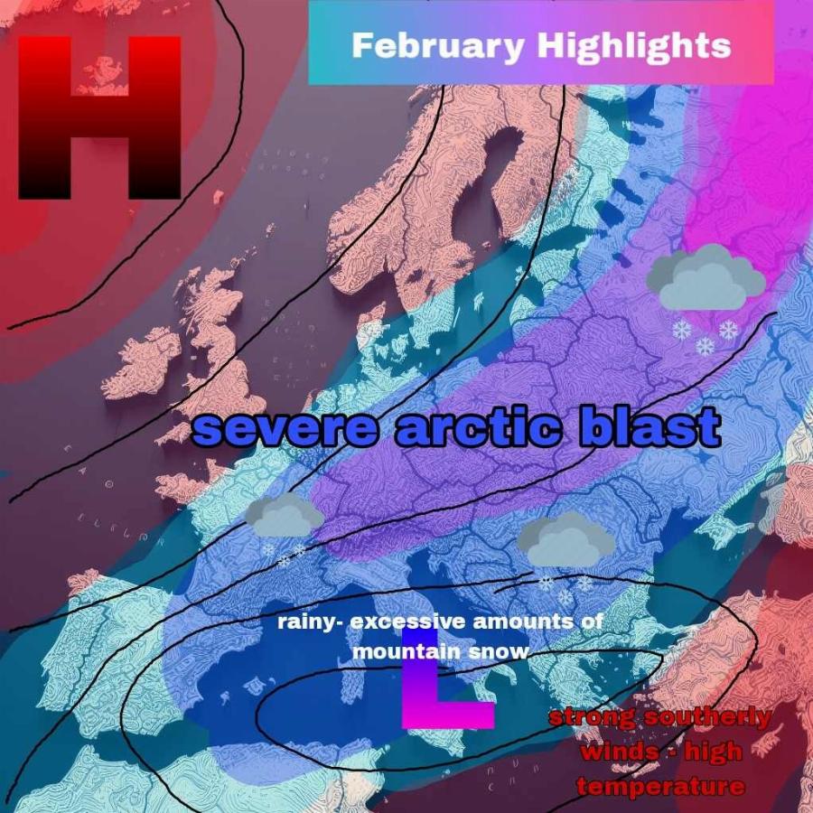 Ανοίγει η Πύλη του Ψύχους: Έρχονται βροχές, πυκνά χιόνια από τη Ρωσία – Πότε, πού θα πέσουν