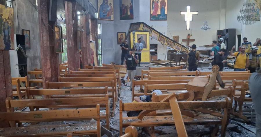 Βομβιστής αυτοκτονίας ανατινάχθηκε στο εσωτερικό της εκκλησίας του Προφήτη Ηλία- 15 νεκροί