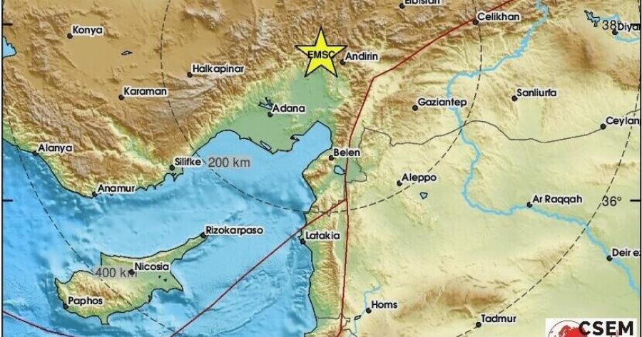 Έκτακτο- Μεγάλος σεισμός τώρα στη γειτονική χώρα