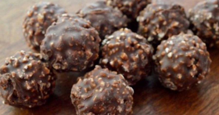 Φτιάξε τα δικά σου πεντανόστιμα ferrero μόνο με 4 υλικά!