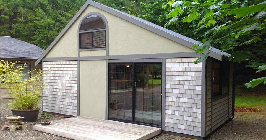 Είναι λιγότερο από 35 τ.μ., στο στήνουν σε 24 ώρες, έχει μέχρι και τζακούζι και το εσωτερικό είναι έρωτας